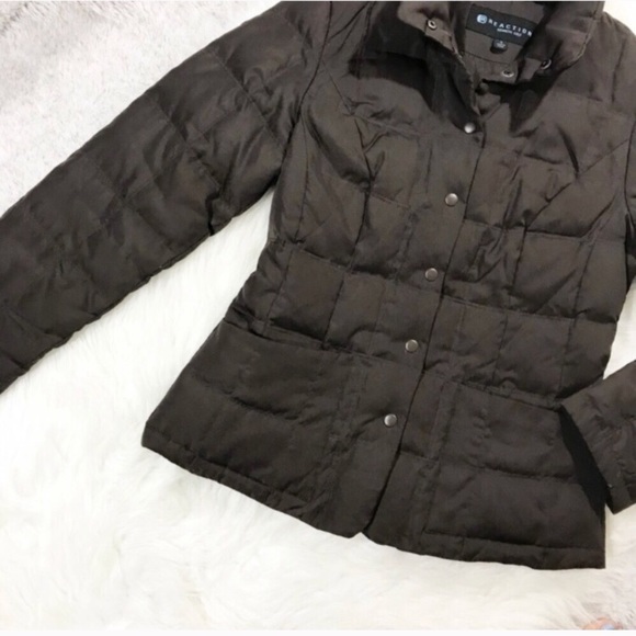 Kenneth Cole Reaction Quilted Down Puffer Jacket - Picture 3 of 8